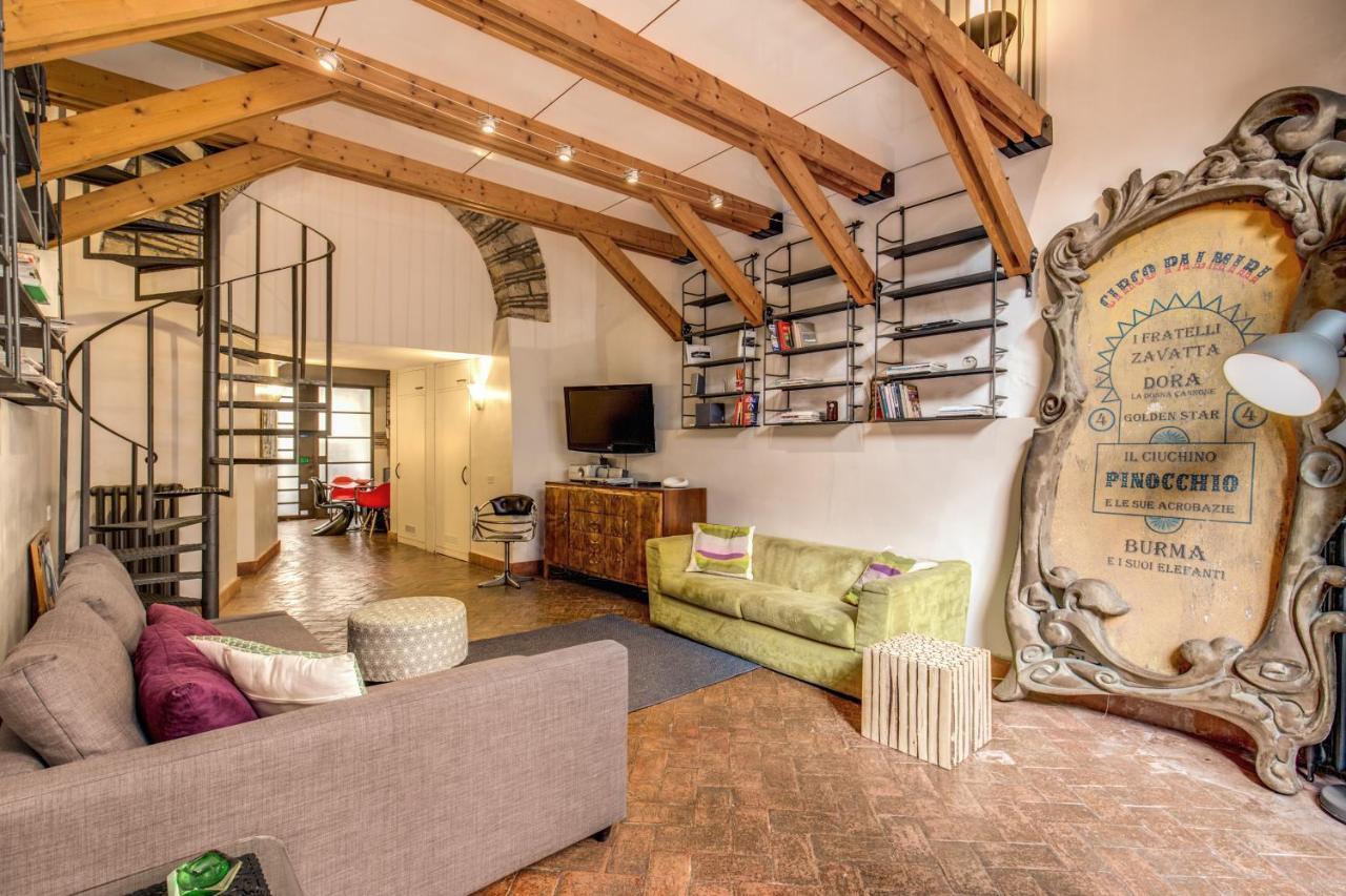 Trastevere Hyperloft&Garden Appartement Rome Buitenkant foto