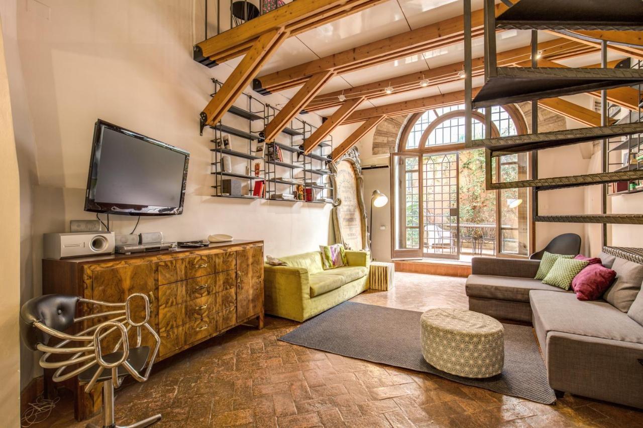 Trastevere Hyperloft&Garden Appartement Rome Buitenkant foto
